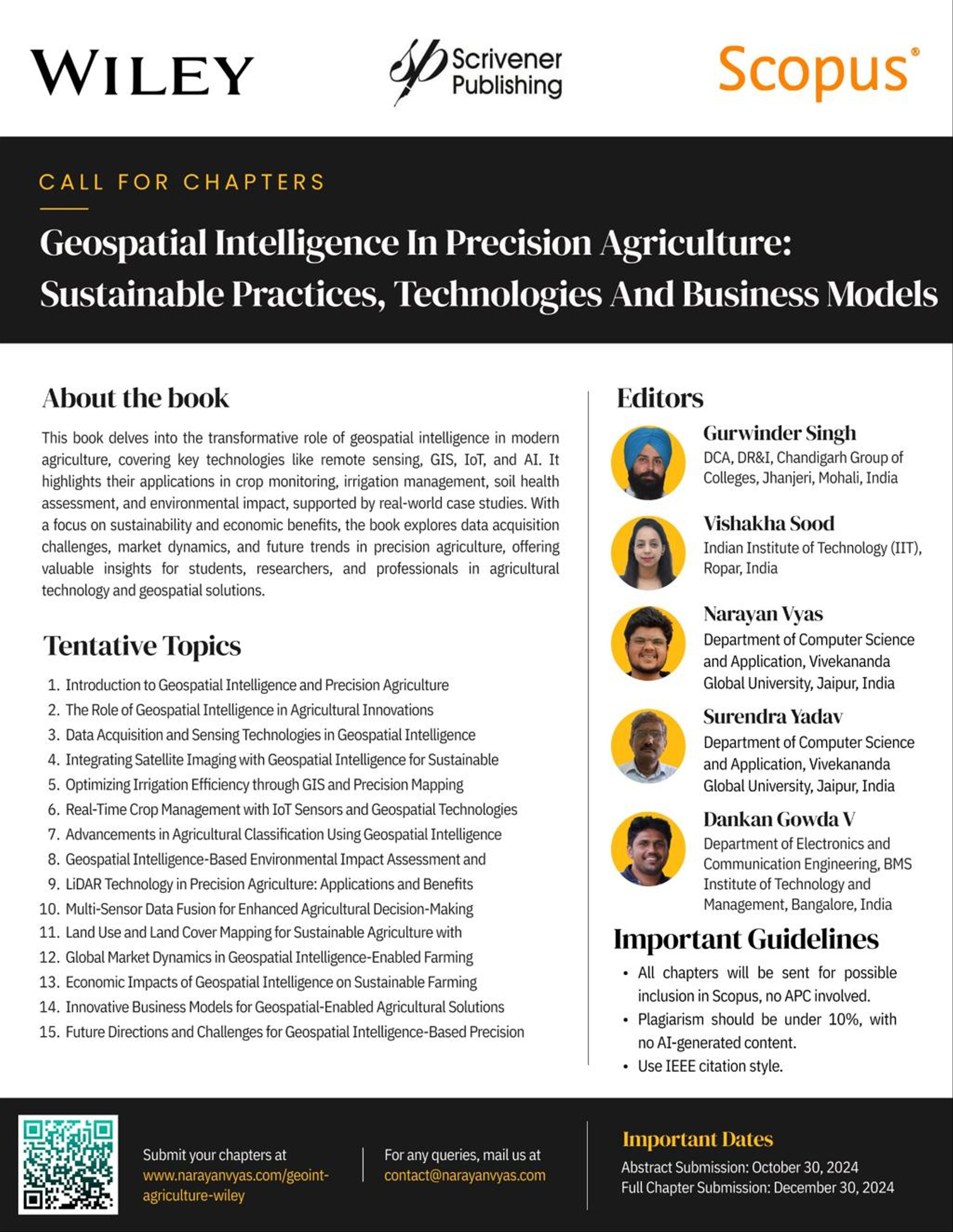 Geospatial Intelligence in Precision Agriculture: Sustainable Practices, Technologies and Business Models