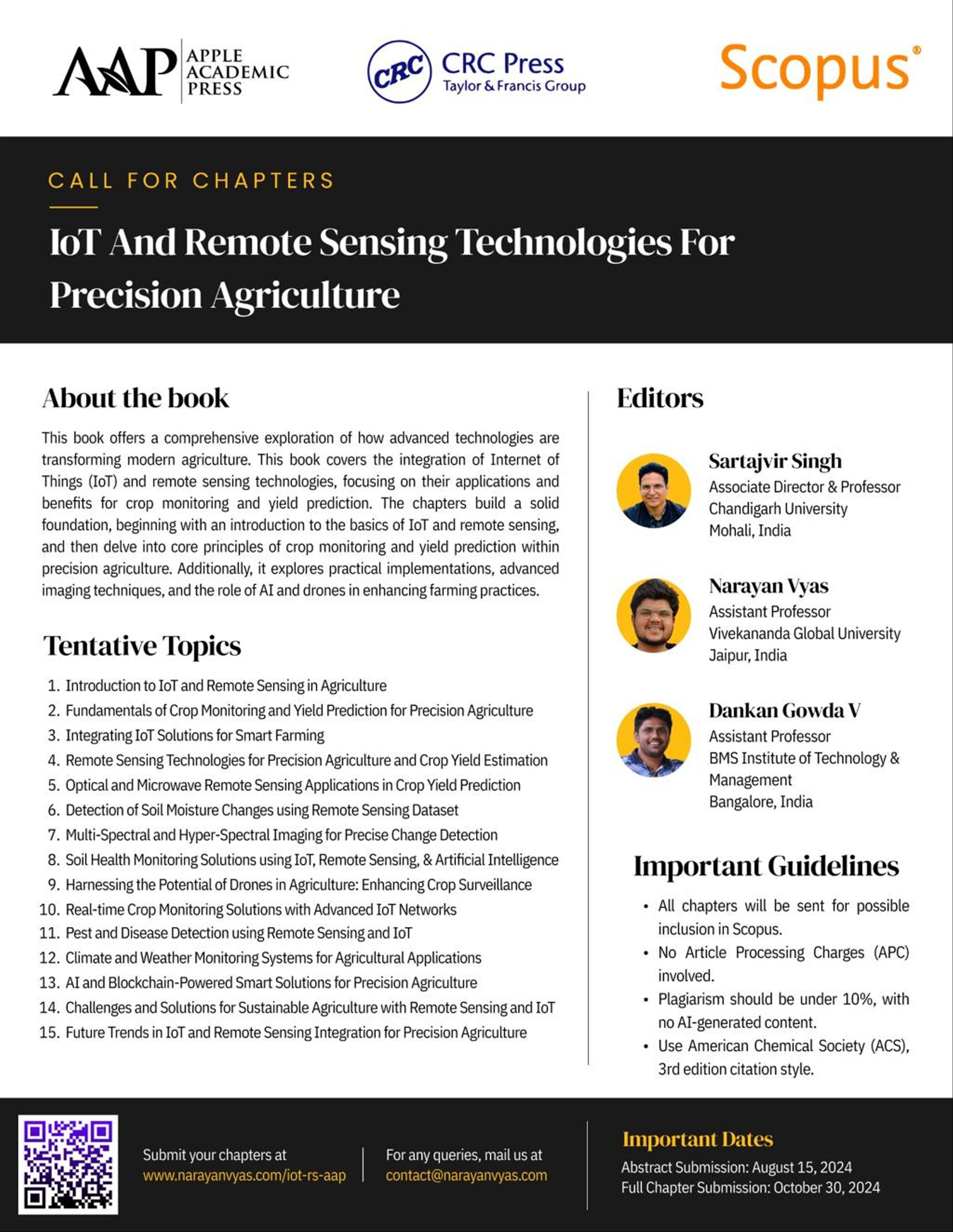 IoT and Remote Sensing Technologies for Precision Agriculture