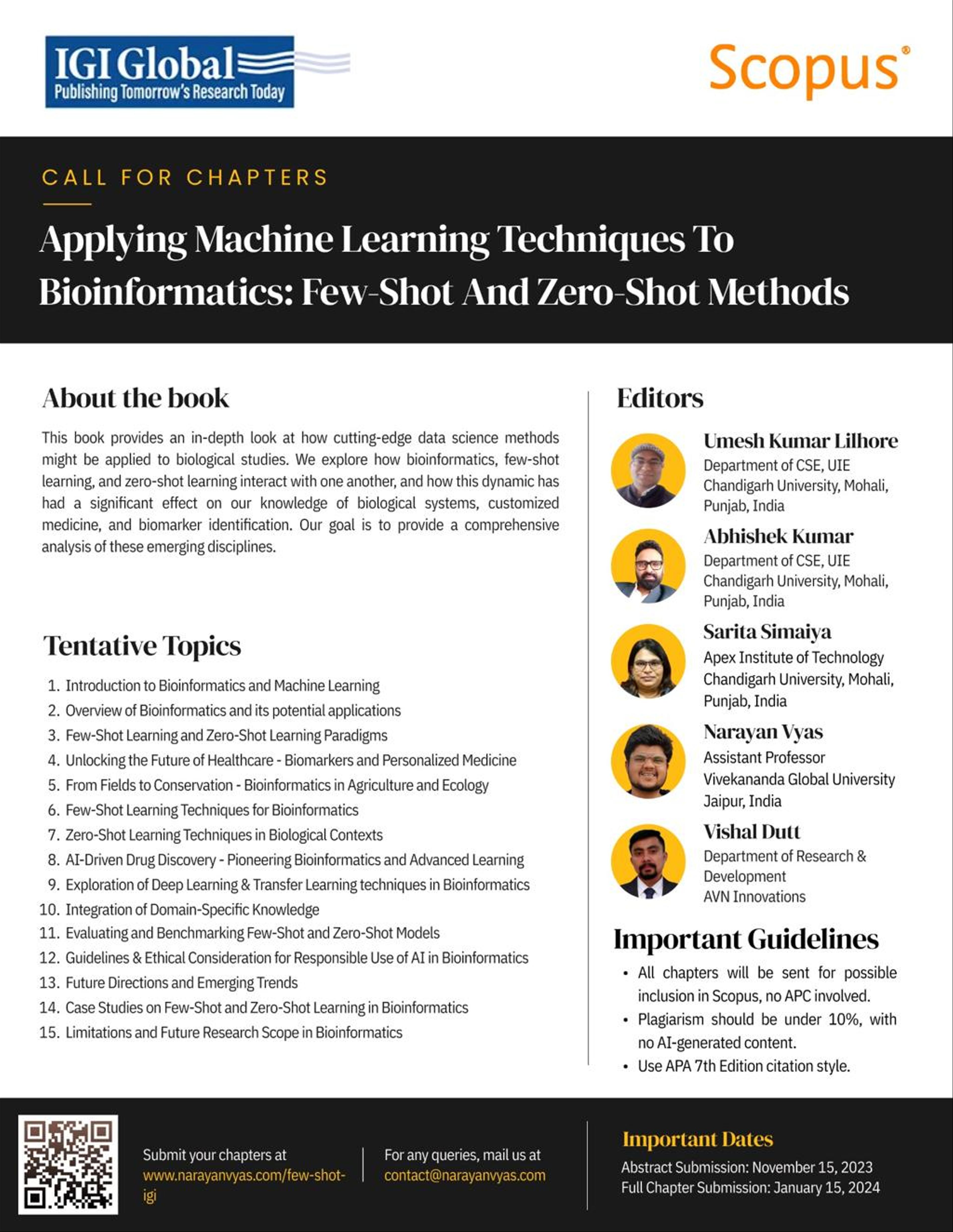 Applying Machine Learning Techniques to Bioinformatics: Few-Shot and Zero-Shot Methods