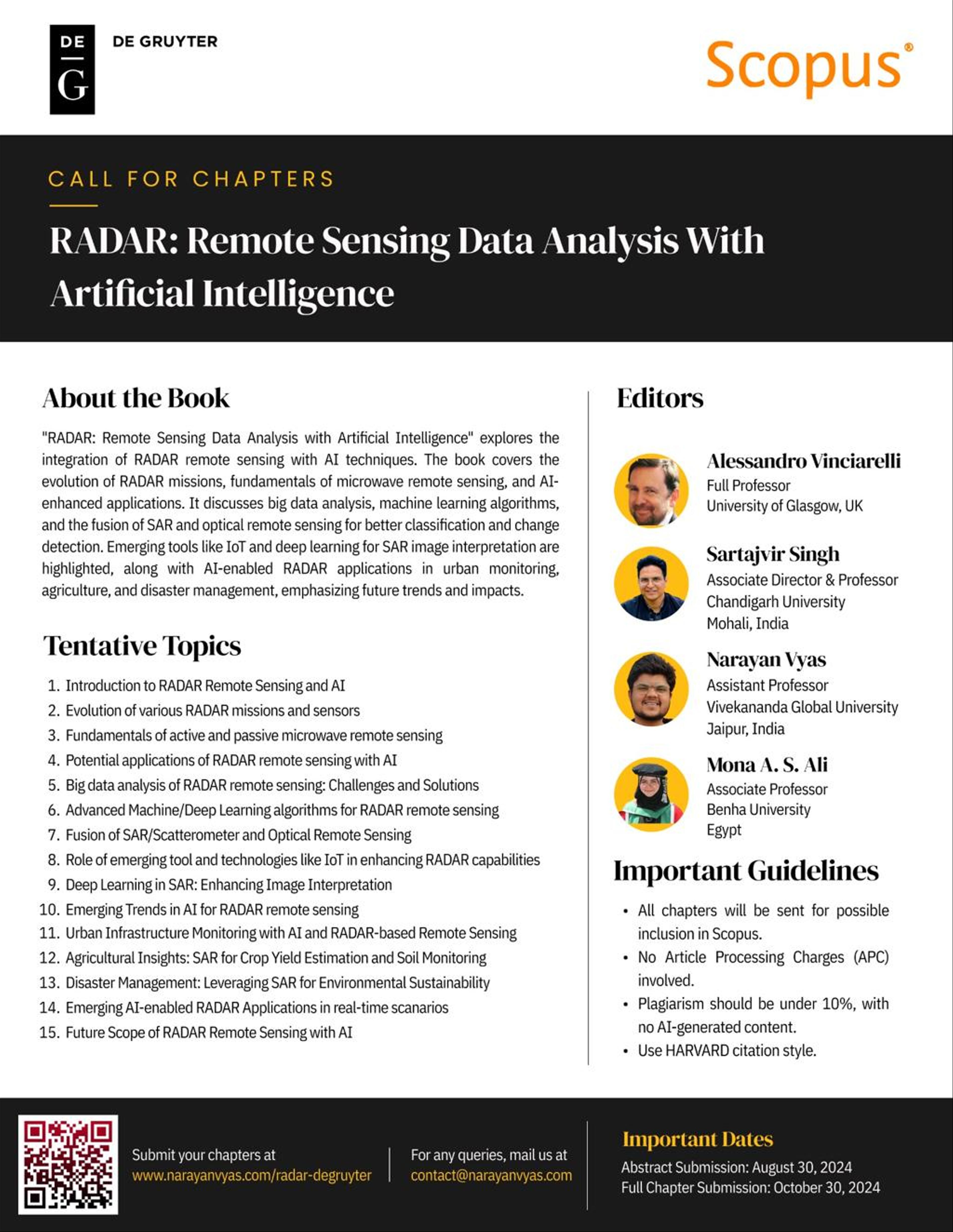 RADAR: Remote Sensing Data Analysis with Artificial Intelligence